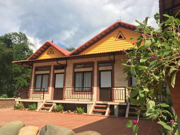 Mai Chau Xanh Bungalow Bagian luar foto