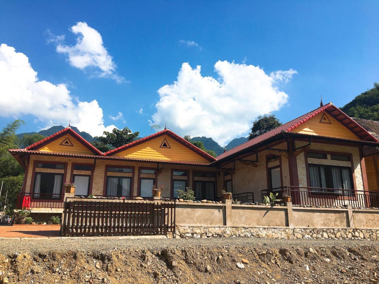 Mai Chau Xanh Bungalow Bagian luar foto