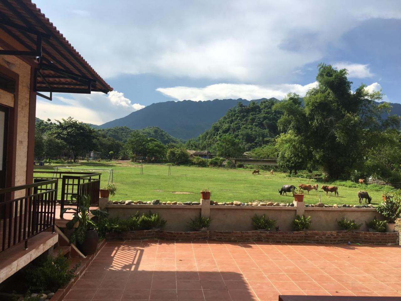 Mai Chau Xanh Bungalow Bagian luar foto