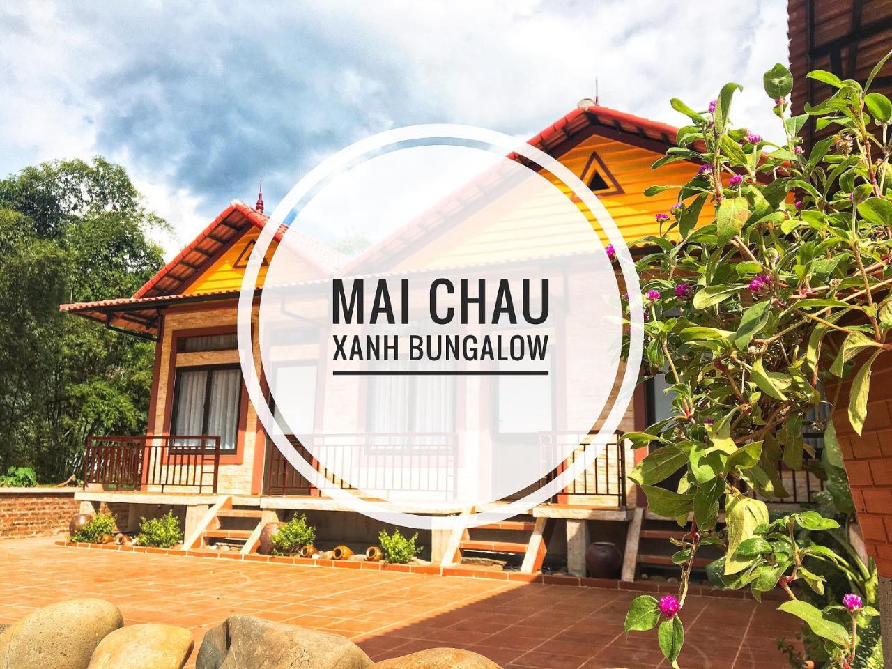 Mai Chau Xanh Bungalow Bagian luar foto