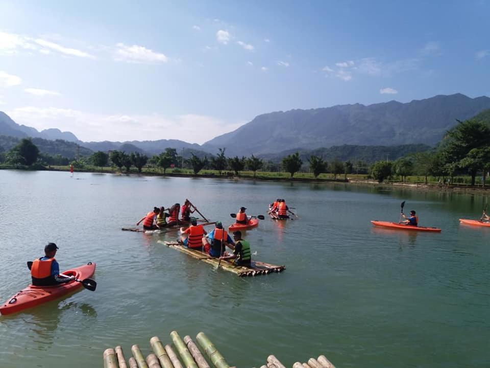 Mai Chau Xanh Bungalow Bagian luar foto