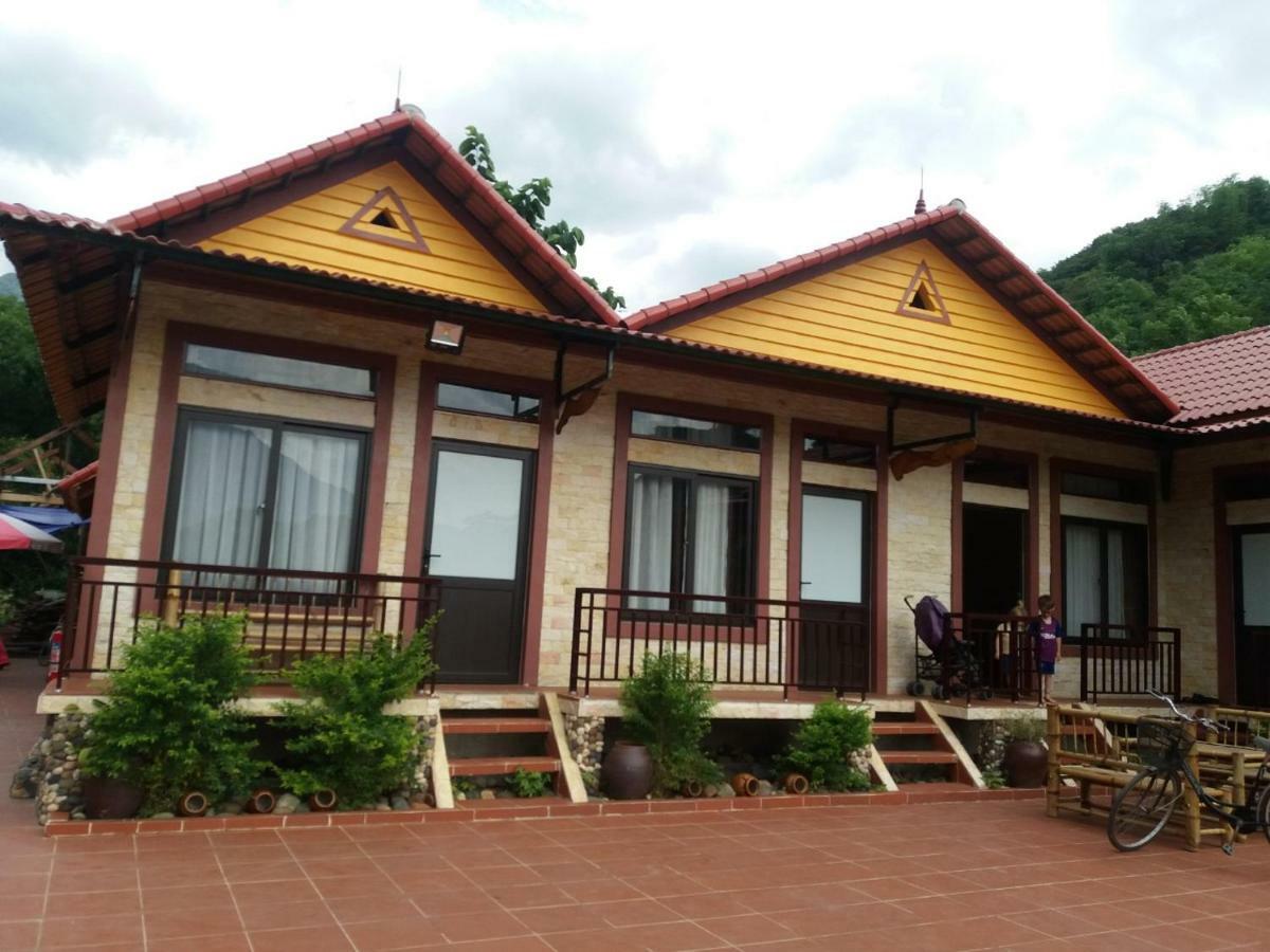 Mai Chau Xanh Bungalow Bagian luar foto